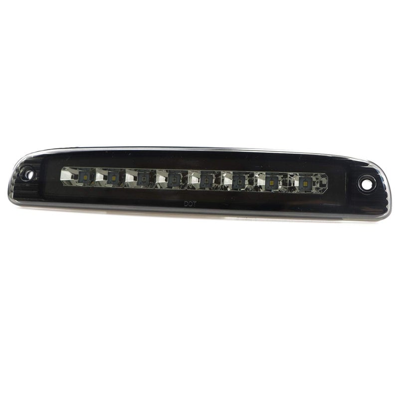 Tresound for 1997-2010 Dodge Dakota LED Bar 3rd Third Tail Brake Light Rear Cargo Lamp High Mount Stop light (Chrome Housing Smoke Lens) - Image 4